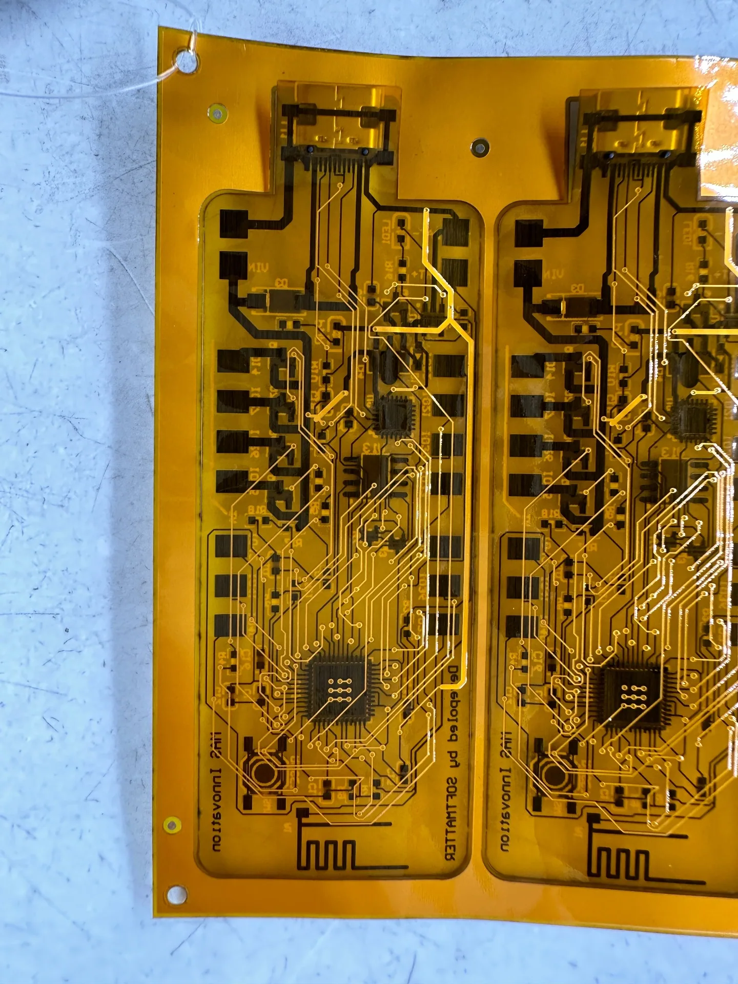 Flexible Control PCB for Wearables