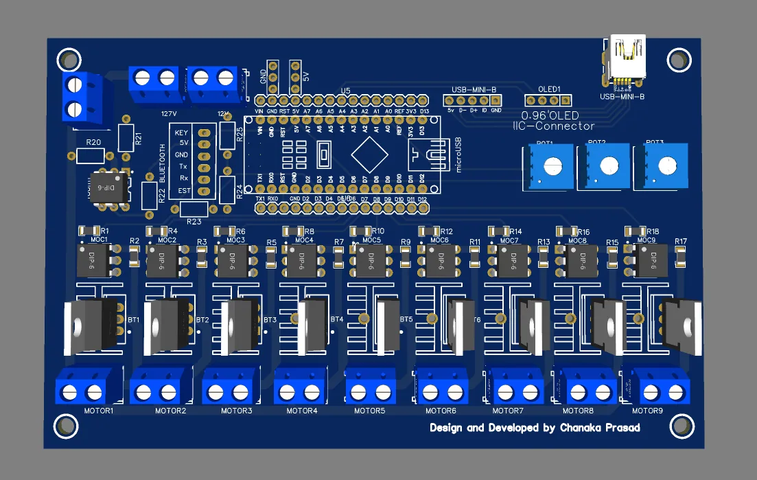 Motor Control PCB Development